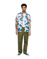 The Superdry Mens Hawaiian Shirt in Optic Paradise