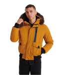 The Superdry Mens Everest Bomber Jacket in Flaxen