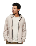 The Superdry Mens Hooded SD Windbreaker Jacket in Chateau Grey