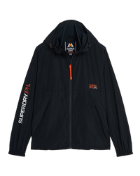 The Superdry Mens Hooded SD Windbreaker Jacket in Eclipse Navy