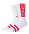 The Stance Mens OG Socks in White & Red
