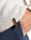 The Superdry Mens Harlo Jumper in Ecru Marl