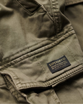 The Superdry Mens Core Cargo Walkshorts in Chive Green