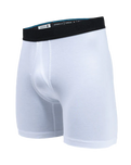 The Stance Mens Standard 6" Boxers in White