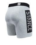 The Stance Mens OG Boxers in Heather Grey