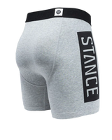 The Stance Mens OG Boxers in Heather Grey