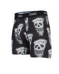 The Stance Mens Pizza Face Boxers in Black & White