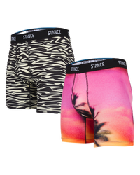 The Stance Mens Rockstar Boxers (2 Pack) in Multi