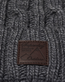 The Superdry Mens Trawler Cable Beanie in Zinc Marl