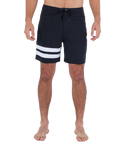 The Hurley Mens Block Party Boardshorts in Black