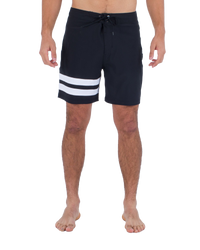 The Hurley Mens Block Party Boardshorts in Black