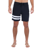 The Hurley Mens Block Party Boardshorts in Black