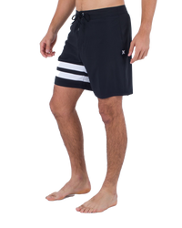 The Hurley Mens Block Party Boardshorts in Black