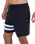 The Hurley Mens Block Party Boardshorts in Black