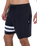 The Hurley Mens Block Party Boardshorts in Black