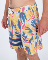 Phantom Block Party Boardshorts in Bone