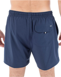 The Hurley Mens Phantom Eco Poolside Boardshorts in Obsidian