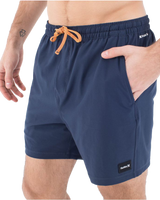 The Hurley Mens Phantom Eco Poolside Boardshorts in Obsidian