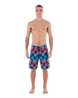 The Hurley Mens Phantom Eco Weekender Boardshorts in Black