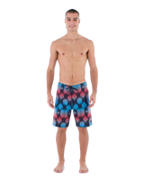 The Hurley Mens Phantom Eco Weekender Boardshorts in Black