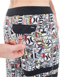 The Hurley Mens Phantom Eco 25th Block Party Boardshorts in Barely Bone