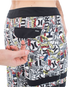 The Hurley Mens Phantom Eco 25th Block Party Boardshorts in Barely Bone