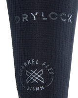 Drylock 5/4mm Hooded Chest Zip Wetsuit in Black