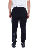 One & Only Fleece Joggers in Black