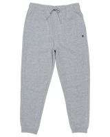 The Hurley Mens One & Only Fleece Joggers in Dark Heather Grey