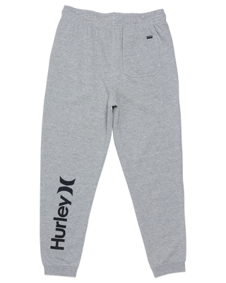 The Hurley Mens One & Only Fleece Joggers in Dark Heather Grey