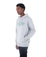 The Hurley Mens Flow Pullover Hoodie in Heather Grey