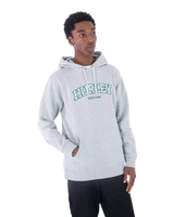 The Hurley Mens Flow Pullover Hoodie in Heather Grey