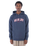 Flow Pullover Hoodie in Heather Indigo