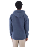 Flow Pullover Hoodie in Heather Indigo