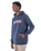 Flow Pullover Hoodie in Heather Indigo