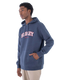 Flow Pullover Hoodie in Heather Indigo