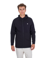 The Hurley Mens Explore Zip Hoodie in Black