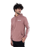 The Hurley Mens Seaside Fleece Hoodie in Phantom Rose