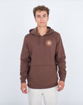 Saw Sun Hoodie in Espresso