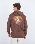 Saw Sun Hoodie in Espresso