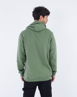 The Hurley Mens Shady Slub Zip Hoodie in Malverde