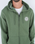 The Hurley Mens Shady Slub Zip Hoodie in Malverde