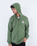 The Hurley Mens Shady Slub Zip Hoodie in Malverde