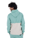 The Hurley Mens Oceeancare Block Party Hoodie in Cilantro