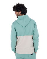 The Hurley Mens Oceeancare Block Party Hoodie in Cilantro