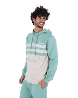 The Hurley Mens Oceeancare Block Party Hoodie in Cilantro