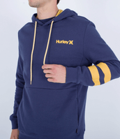 The Hurley Mens Oceancare Hoodie in Submarine