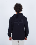 Laguna Zip Hoodie in Black