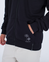 Laguna Zip Hoodie in Black