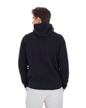 The Hurley Mens Mesa Ridgeline Zip Hoodie in Black